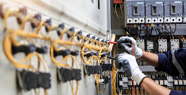 Professional Electrician technician working in Thorp, WI